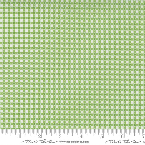 Story Time - Dotted Check Green