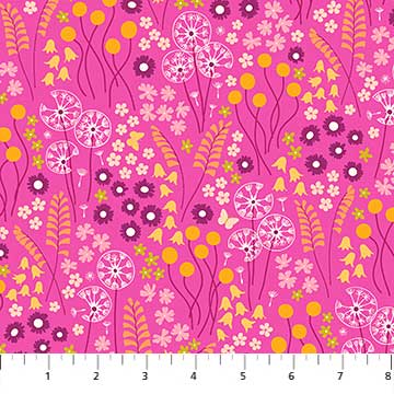 Mountain Meadow - Mixed Flowers Pink
