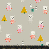 Ruby Star Society - Flurry - Meowy Christmas Wool