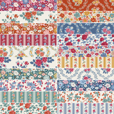 Village Life by Tilda - Complete Fat Quarter Bundle - 20 FQs with 2 Free - PRE-ORDER DUE OCTOBER