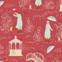 Windy Days by Tilda - Windy Walk Red
