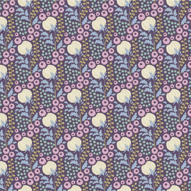 Sanctuary by Tilda - Cottonfield Eggplant