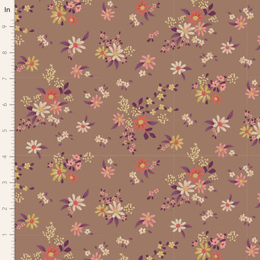 Chic Escape by Tilda - Daisyfield Taupe - 24" Bolt End