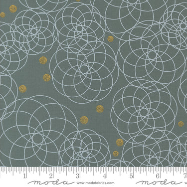 Shimmer by Zen Chic - Swirling Smoke Metallic