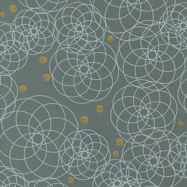 Shimmer by Zen Chic - Swirling Smoke Metallic