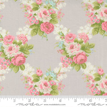 Cottage Linen Closet - Main Floral Pebble