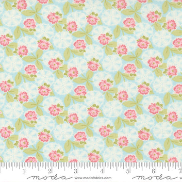 Cottage Linen Closet - Lacey Daisy Sea Glass