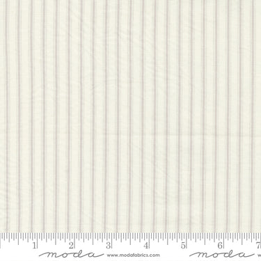 Cottage Linen Closet - Ticking Stripe Pebble