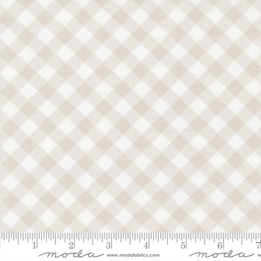 The Shores - Gingham White Pebble