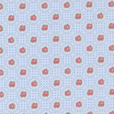 Sweet Liberty - Circle Floral Sky