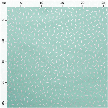 Wonderland - Mint Strokes Hot Foil