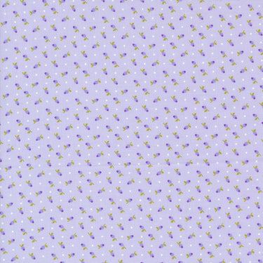 Georgia by Brenda Riddle - Tiny Floral Dot Lavender