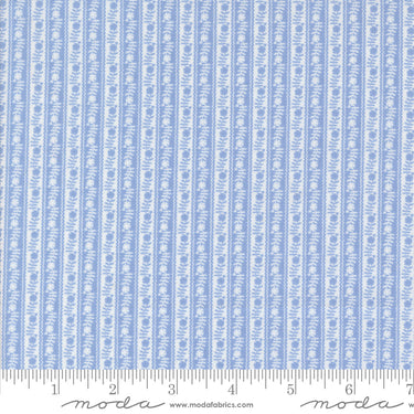 Memory Lane - Ric Rac Stripe Blue