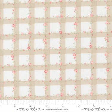 Abide - Floral Plaid Stone