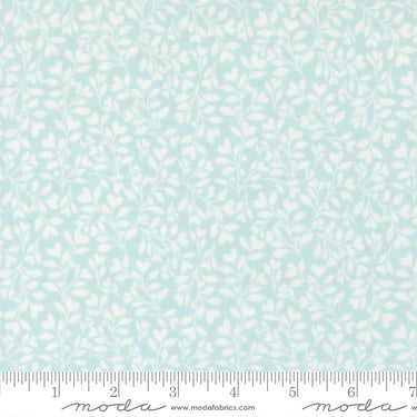 Abide - Hearts And Leaves Light Blue