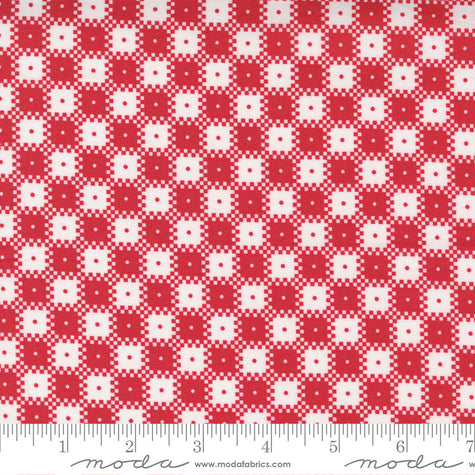 Story Time - Big Check Red