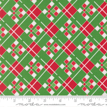 Snow Time - Vintage Plaid Evergreen - PRE-ORDER DUE JUNE