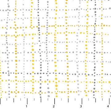 Sew Sweet - Dashed Lines on White
