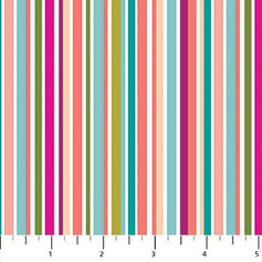 Forest Frolic - Barcode Stripe - 1 Cut FQ