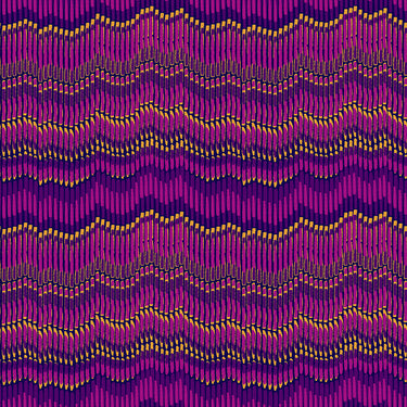 Henna - Moire Stripe Purple