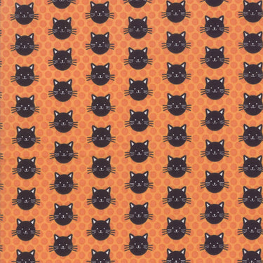 Midnight Magic - Kitty Kitty Pumpkin - 29" Bolt End