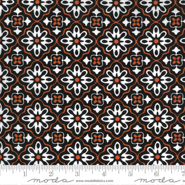 Midnight Magic 2 - Flower Tile Midnight Pumpkin