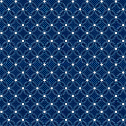 Danbury - Geo Lattice Navy - 1 Cut FQ