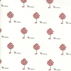101 Maple Street - Maple Trees Marshmallow Cream - 2 Cut FQs