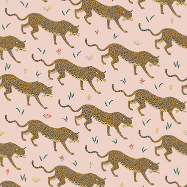 Camont by Rifle Paper Co - Leopard Metallic Blush