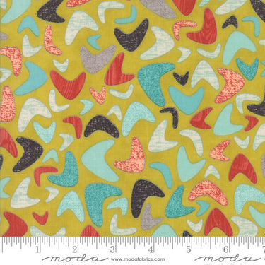 Ninja Cookies - Chartreuse Boomerang - 1 Cut FQ
