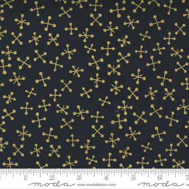 Whispers Metallic - Black/Cream and Gold FQ Bundle - 10 Fat Quarters with 1 FQ Free!