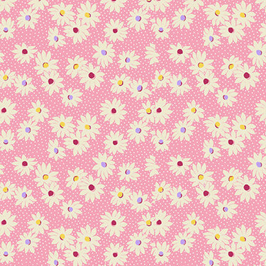 Nana Mae VI - Medium Daisies Pink