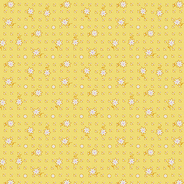 Nana Mae VI - Geometric Yellow