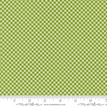 Strawberry Lemonade - Gingham Lime - 1 Cut FQ