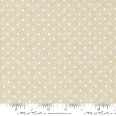 3 Sisters Favorites Vintage Linens - Perfect Dot Taupe