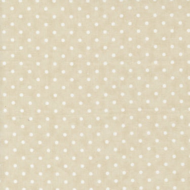 3 Sisters Favorites Vintage Linens - Perfect Dot Taupe