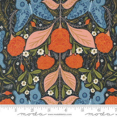 Woodland Wonder - Vintage Butterfly Midnight