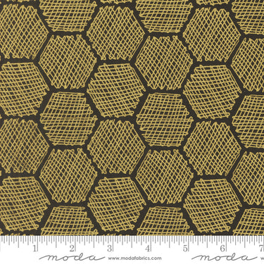 Bee Garden - Honeycomb Black Metallic