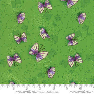 Sweet Pea and Lily - Butterflies Leaf - 25" Bolt End