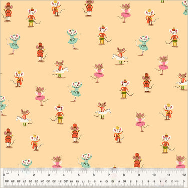 Studio Edit by Heather Ross - Nutcracker Mice Peach