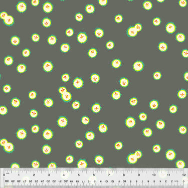 Forestburgh by Heather Ross - Fireflies Dark Grey