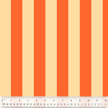 Forestburgh by Heather Ross - Broadstripe Peach
