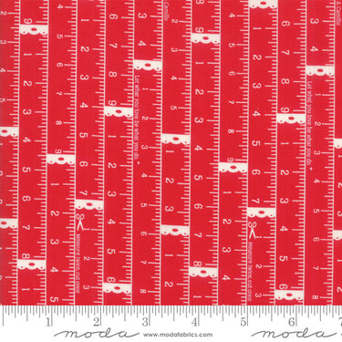 Little Snippets - Measure Once Red - 1 Cut FQ
