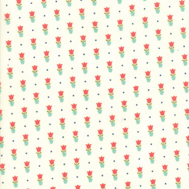 Early Bird - Tulips Cream - 1 Cut FQ