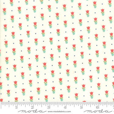 Early Bird - Tulips Cream - 1 Cut FQ