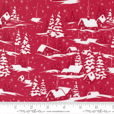 Merry Little Christmas - Snowed In Red