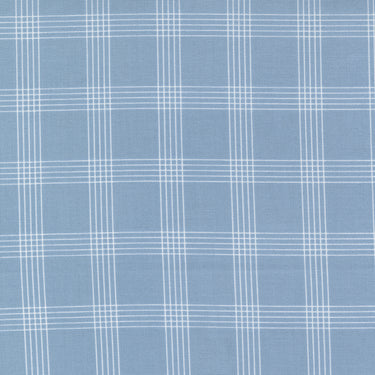 Nantucket Summer - Plaid Light Blue - 23" Bolt End
