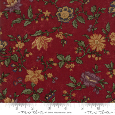 Nature's Glory - Floral Red - 1 Cut FQ