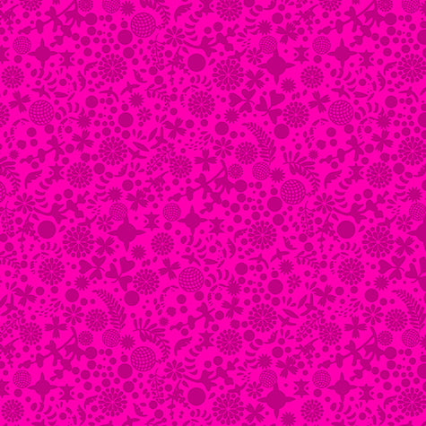 Sun Prints 2022 - 10th Anniversary Collection - Endpaper in Pomegranate