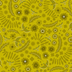 Sun Prints 2022 - 10th Anniversary Collection - Meadow in Chartreuse